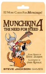 Munchkin 4 - The Need for Steed Card Game Expansion