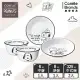 【美國康寧 CORELLE】SNOOPY 童趣旅繪4件式餐具組-D03