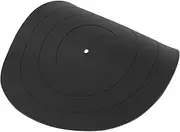 DOITOOL 1pc Thick Silicone Protective Mat for Vinyl Record Players Static Disc Pad for Turntable Durable Lightweight Easy to Use Prevents Scratches and Vibration Damage