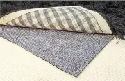 Hold-a-Rug Plush 2' x 8' Nonskid, Nonslip Rug Pad, Reversible Gripper, ¼ Th