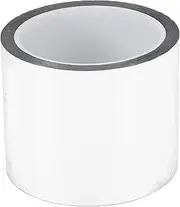X AUTOHAUX Universal 164.04ft x 3.15" Air-Release Adhesive Pinstripe Tape Reflective Automotive Pinstriping Tape BOPP Silver Tone
