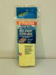 Vileda Sponge Big Easy Fits All Standard Butterfly Style Sponge Mop Refill NEW!