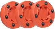 HANABASS 3pcs Roller Skating Hockey for Kids Roller Hockey Balls Practice Inline Outdoor Hockey Puck Ice Hockey Official Hockey Hockey Hockey Puck Block Street Red Nylon
