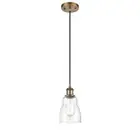 Innovations 394 Ellery 1 Light Mini Pendant, B Brass/Seedy - 516-1P-BB-G394