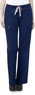 [WonderWink] Womens 504X Plus-Size Wonderwork Plus Size Straight Leg Cargo Scrub Pant Medical Scrubs Pants