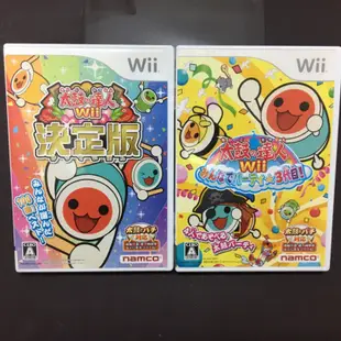 日本帶回 Wii 太鼓達人 2 2代目 二代目決定版 三代目 一代目 超豪華版 3 日版 Wii 正版 遊戲