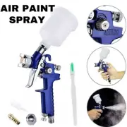 Mini HVLP Air Spray Gun Auto Car Detail Touch Up Paint Sprayer Spot Repair AU