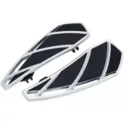 Kuryakyn 5792 Chrome Phantom Driver Floorboards for Touring 83-23 & FL Softail