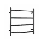 Thermogroup Heated Towel Rail Round 550mm W x 550mm H- Matte Black SR25MB