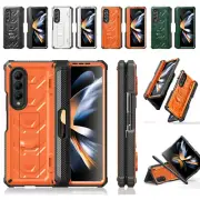 For Samsung Galaxy Z Fold 5 4 3 Shockproof Stand Hinge 360 Protective Case Cover