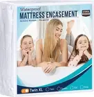 Zippered Mattress Encasement Twin XL - 100% Waterproof and Bed Bug Proof Mattres