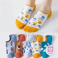 在飛比找蝦皮購物優惠-LOTSO SOCKS 日系插畫塗鴉 可愛卡通襪 短襪 女襪