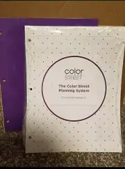Color Street Planning System REFILL PAGES Nail Your Day! - New