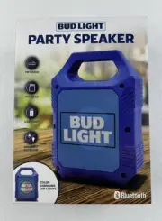 Bud Light Bluetooth Party Speaker Color Changing