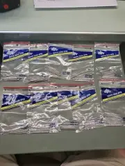 Renosky Lures Co. Nail Weights. 10 Weights Per Pack, A 10 Pack Lot