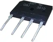10pcs GBJ3510 Zip Bridge Rectifier 35A 1000V
