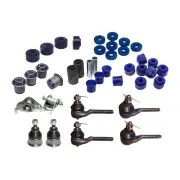 Ball Joint Tie Rod End Spring Saddle & Bush Rebuild Kit for Ford Falcon XK XL