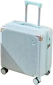 [ZONTO] 20-inch luggage trolley case for students, 18-inch boarding bag mute universal wheel, multi-function, Mint green, 18cun