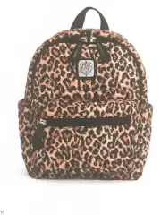 Brighton Heart to Heart Kingston Leopard quilted Backpack NWT