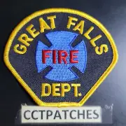 GREAT FALLS, MONTANA FIRE DEPARTMENT PATCH MT