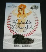 2013 Benchwarmer MICHELLE McLAUGHLIN National 7th Inning Stretch Auto/7 PLAYBOY