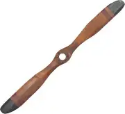 Wood Airplane Propeller Home Decor 2 Blade Wall Sculpture With Aviation