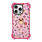 iPhone 16 Pro Bounce Case MagSafe Compatible Puglie Pug Adventure Pack