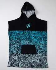 Creatures of Leisure Poncho Changing Towel - Fade Grom