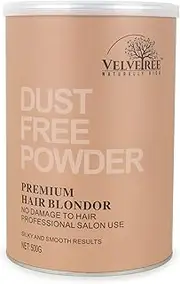 Velvetree Dust powder hair blondor no damage to hair professional salon use