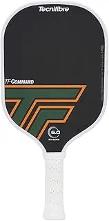 Tecnifibre TF-Command 15mm Pickleball Paddle-w/Honeycomb Polypropylene Core & 700k Raw Carbon (Engineered and Manufactured by SixZero)