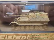DRAGON ARMOR 1/72 diecast Sdkfz 184 Elefant Tank with Zimmerit 1944 # E