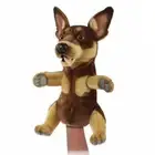Kelpie Puppy Dog Puppet - Hansa Realistic Stuffed Plush Animal Soft Toy 33cm