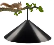 Squirrel Baffle for Bird Feeder Pole, Outside Hanging Mount Bird House Guard ...