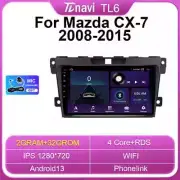 For Mazda CX-7 2008-2015 Multimedia Player Android Car Radio Auto GPS Navigation