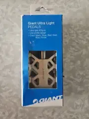 Giant Bicycles Ultra Light Pedals New In Box, Dead Stock, Track Bike, Fixed Gear