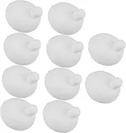 Kisangel 10Pcs Squeeze Insert Bubble Balls Elastic DIY Accessory for Portable Decompression Props for Doll Making Fun Tactile Experience