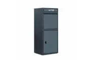 Glasshaus Mailbox Letter Box Post Parcel Mail Box Letterbox Freestanding Package 8mm Thickened Panel