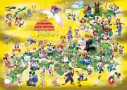 TENYO Fantastic Japan Mickey Friends 1000pcs 29.7x42cm Jigsaw Puzzles Japan