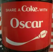 Share A Coke With Oscar 2019 Personalized Coca Cola Bottle