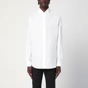 [Brunello Cucinelli] White cotton and linen shirt M White