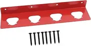 B Baosity 12V Battery Storage Holder Battery Dock Compact Wall Mount Sturdy Storage Bracket Organizer with Screws for Shelve