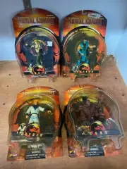 MORTAL KOMBAT Figures PALISADES SERIES ONE Goro Sonya Sub Zero Raiden Set