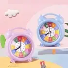 Early Education Children Desktop Clock Table Alarm Clock Bedroom Bedside