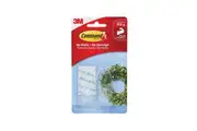 COMMAND Hook 17091CLR Medium Pack of 2 Box of 6