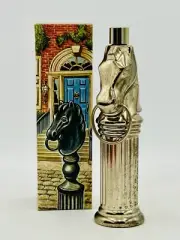 Vintage Avon Pony Post Tai Winds After Shave Bottle Glass Perfume Decanter FULL