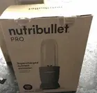 NutriBullet Pro 900W Single Speed Countertop Blender - 9 Piece Set - NB90901