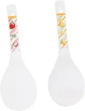 iplusmile 2Pcs Multi Function Rice Scoop Ceramic Rice Spoon for Convenient Serving for Sushi Household Use Easy to Clean for Rice Cookers More