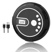 Portable CD Player with Dual Stereo Speakers Rechargeable Discman with Anti-Skip Protection,CD Player for Car and Travel