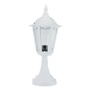 Chester Pillar Light White Aluminium - 14989
