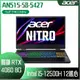 ACER 宏碁 Nitro5 AN515-58-5427 黑 (i5-12500H/16G/RTX4060-8G/512